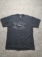 Fruit Of The Loom T Shirt Mens Sz L Black 100% Cotton Graphic Cottton Casual Tee