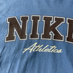 NIKE T SHIRT XL VINTAGE 90s Gray Tag Made In Honduras Of Us Fabric
