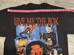 HELLRAISER vintage 1987 HORROR MOVIE t shirt PINHEAD L