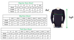 Styllion Big and Tall – Mens THERMAL Hoodie (3XLT-5XLT)