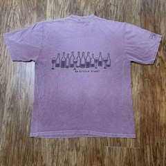 Vintage Wine Dyed T Shirt Size Medium Y2K Crazy Shirts So Many Wines Alcohol Tee