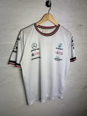 Mercedes Benz Petronas AMG Motorsports F1 Racing White T-Shirt