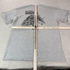 Vintage Wheelchair Shirt Mens XL Gray Single Stitch Graphic Way Motivational