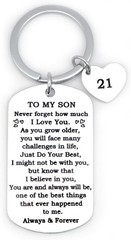Birthday Gift for Son from Mom Dad, 21st Birthday Gifts idea, Happy Birthday …