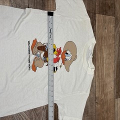 Vintage Donald Duck Cowboy Western Walt Disney Home Video Shirt Size L USA Made