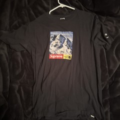 Supreme x The North Face Mountain T-Shirt Black – Size large