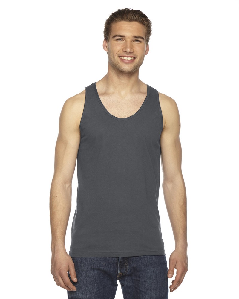 American Apparel 2408 Unisex Ring Spun Cotton/Polyester Fine Jersey Tank Top