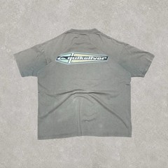 Vintage 90s Quicksilver Light Green Surf Tee Size Men’s Large