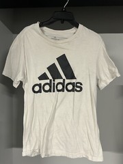 Adidas Graphic White T-Shirt – Size M