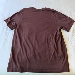Nike Tshirt Mens XL Brown Just Do It Graphic Logo Short Sleeve Cotton Swoosh
