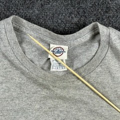 Delta United States of America Washington DC T Shirt Mens Large Gray Logo Cotton