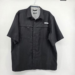 Habit Men’s Short Sleeve Blue Springs XL 40 UPF Quick Dry Shirt Rip Stop Fishing