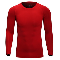 Men’s Sports Compression T Shirt Tight Fitness Gym Moisture Wicking Long Shirts