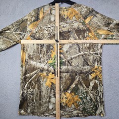 REALTREE Edge CAMO SHIRT Mens Extra Large XL BROWN Long Sleeve HUNTING HIKING