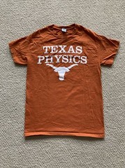 NEW Gildan Texas Physics UT Longhorns T-Shirt Size Small Unisex Burnt Orange