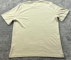 Kirkland Signature Shirt Mens 2XL Beige Pima Cotton Crew Neck Tagless Basic
