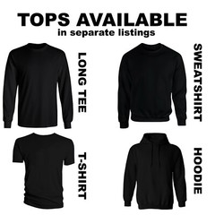 Basic Cotton T-Shirt Long Sleeve Plain Crew Neck Solid Men Youth Blank Color