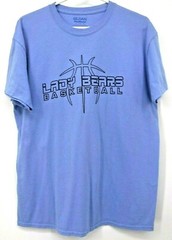 Gildan DryBlend Lady Bears Basketball 2018 Seniors EAHS Elizabethtown PA Size L