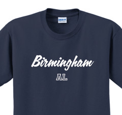 Birmingham, Alabama State T-Shirt Short Sleeve Graphic Tee Unisex apparel