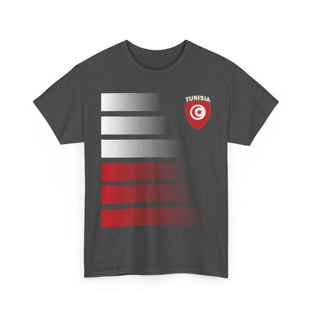 Tunisia Flag Soccer Tee, Tunisian Soccer Shirt, 2026 Jersey Style Shirt