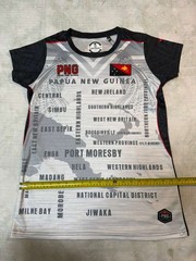 Sixteen PNG Papua New Guinea Provinces Sublimated T-Shirt