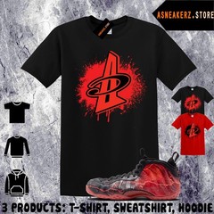 Tee Shirt Matching Foamposite One Upside Down Match Sneaker Number 1 Cent Penny