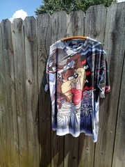 Vintage 1993 Taz Basketball Cyclone Stuff Looney Tunes AOP Size XL Ritz Tag