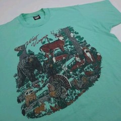 Vintage West Virginia Outdoor Nature Animals Wildlife Wilderness Art T Shirt USA
