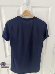 adidas George Washington Revolutionaries Navy Graphic Crew Neck T-Shirt Size M