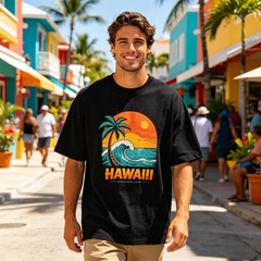 Outdoor Adventure Personalized Custom Text Print Cotton Outdoor Lover T-Shirt