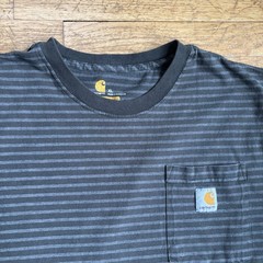 Carhartt Pocket T Shirt Lot Of 2 Striped Size XL