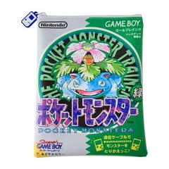 Pokemon Center Japan Red Green Game Boy T-Shirt Pouch Set L Charizard Venusaur