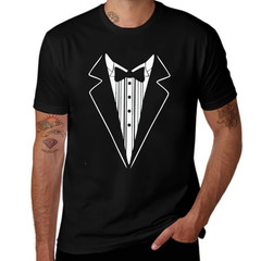 Tuxedo Fancy Dress Funny Mens T-Shirt Size S-5XL