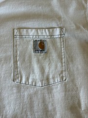 Vintage Carhartt Y2K Graphic Pocket T Shirt 2XL Tall Made In Guatemala