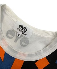 eye Junya Watanabe COMME des GARCONS MAN Cotton Graphic T-Shirt Navy Size S