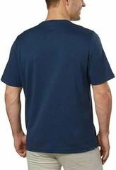 Kirkland Signature Men’s L Blue Pima Cotton Crewneck T-Shirt i1868