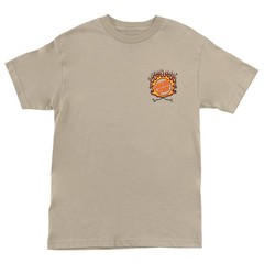 Santa Cruz Skateboards Shirt Forging Dot Sand