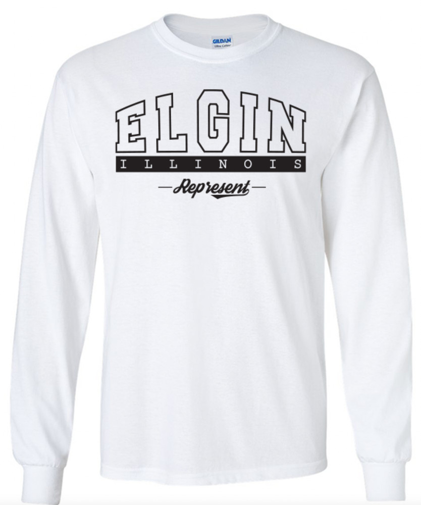 Elgin Illinois T-Shirt Long Sleeve Graphic tee