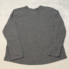 Tecovas Henley Shirt Mens Medium M Charcoal Gray Long Sleeve Heather Western