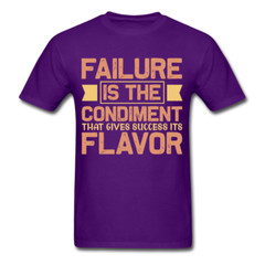 Motivation shirt Failure Tshirt motivational T-Shirt size S-6XL