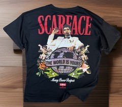 Scarface x Reason T-Shirt XL Money Power Respect Graphic Tee The World Is Yours