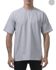 3 PACK PROCLUB PRO CLUB MENS PLAIN SHORT SLEEV T SHIRT HEAVYWEIGHT COTTON S-5XL