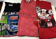 Lot of 5 Random Men’s Graphic Tees T-Shirts LIQUIDATION Size M