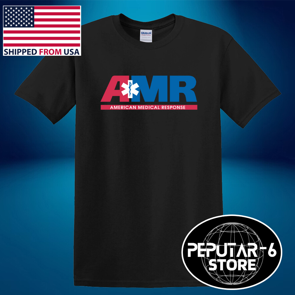AMR American Medical Response Men’s Black Size S-3XL