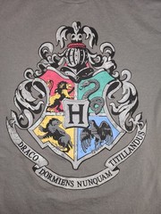 Universal Studios Men’s Harry Potter Graphic T-Shirt Gray Cotton Crew Neck M