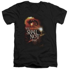 The Lord of the Rings You Shall Not Pass Licensed Adult T-Shirt