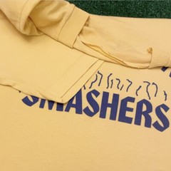 Vintage 80s 90s Smoketown Smashers Rock Band Tee Skate Tee 420 VTG Shirt Mens L