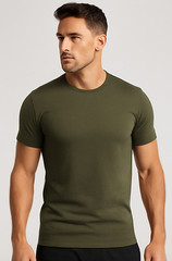 True Classic Men’s Crew Neck T-Shirts 6 Pack Combo Size L New No Tags