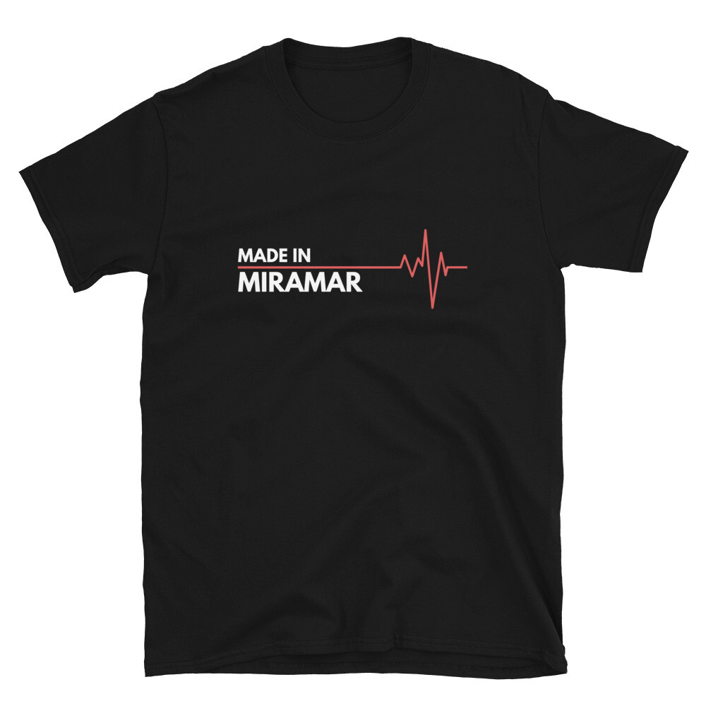 Born In Miramar Florida USA State Birth Place Cassic Fit T-Shirt