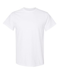 Heavy Cotton Unisex T-Shirt Durable Classic Blank Tee